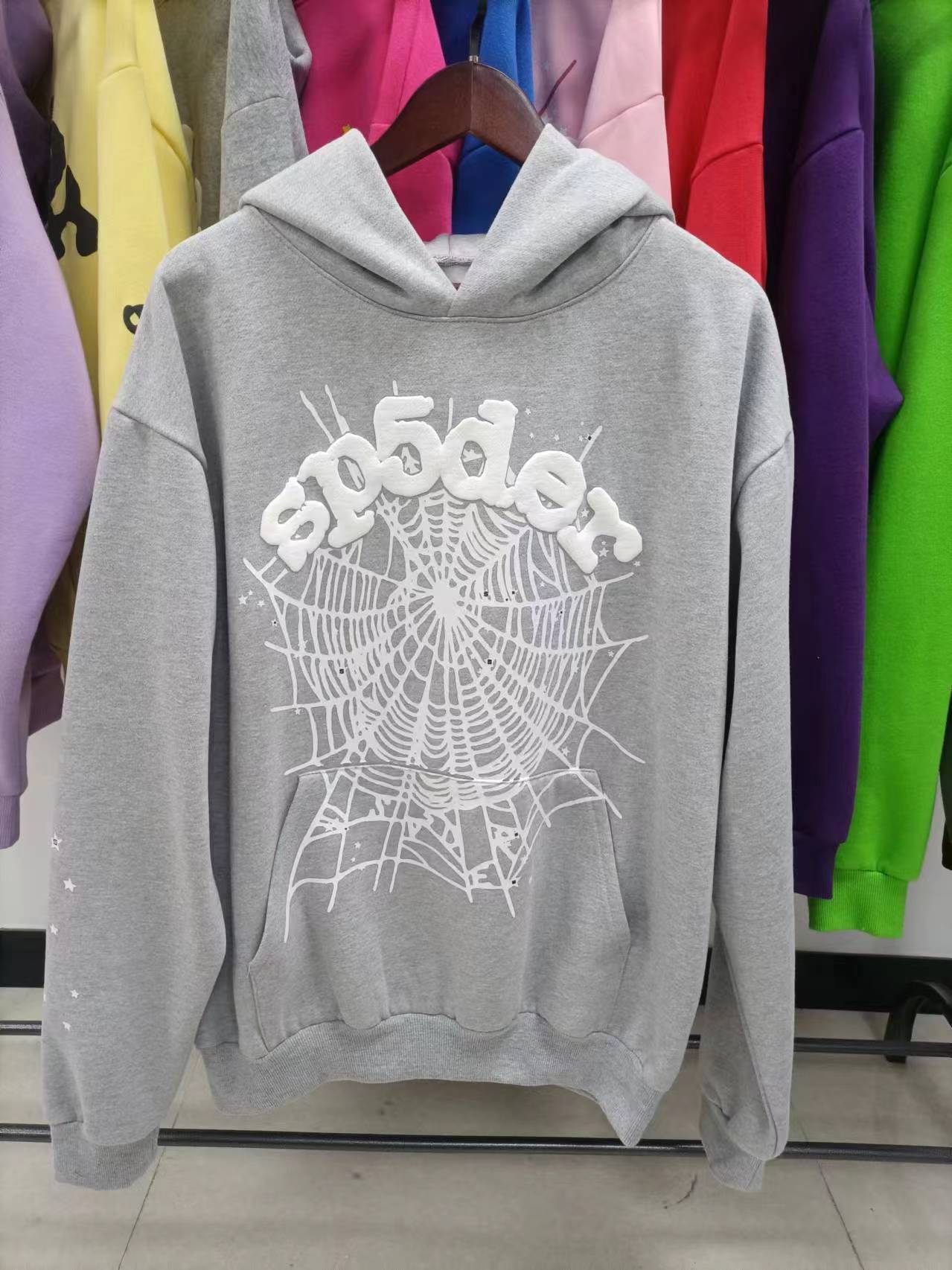 Sp5der P*NK Hoodie V1