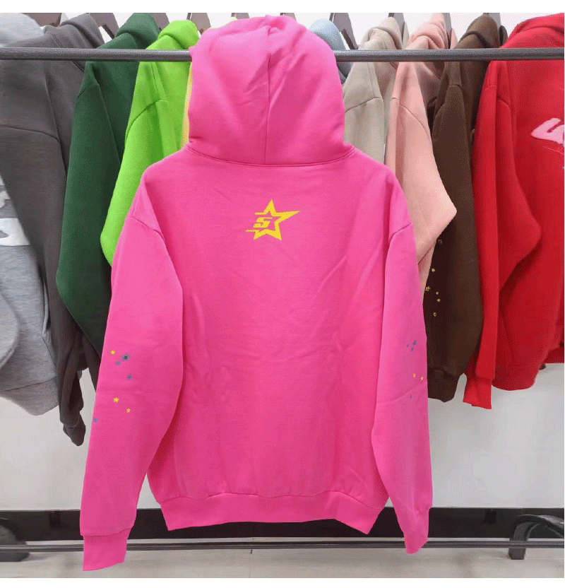 Sp5der P*NK Hoodie V1